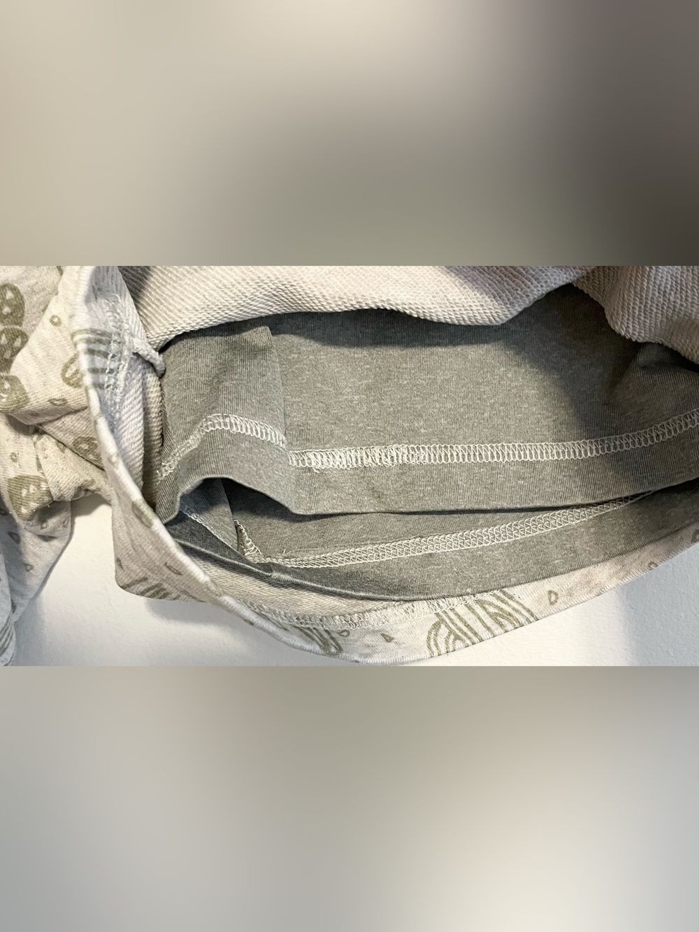 Chubbies Casual Shorts Gray with Green Cactus Print. Built in Boxer Briefs. Sz L - Picture 7 of 7